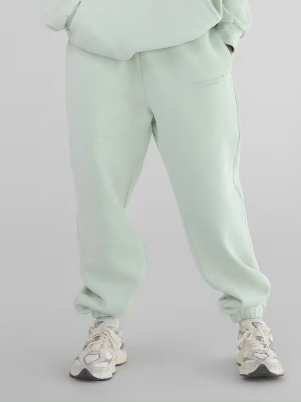 Comfrt Collection Pastel Edition Mint Green Sweatpants Joggers Adult Medium EUC